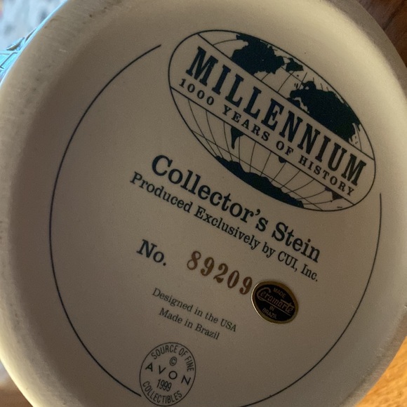 Vintage MILLENNIUM embossed stein mug - Picture 8 of 16